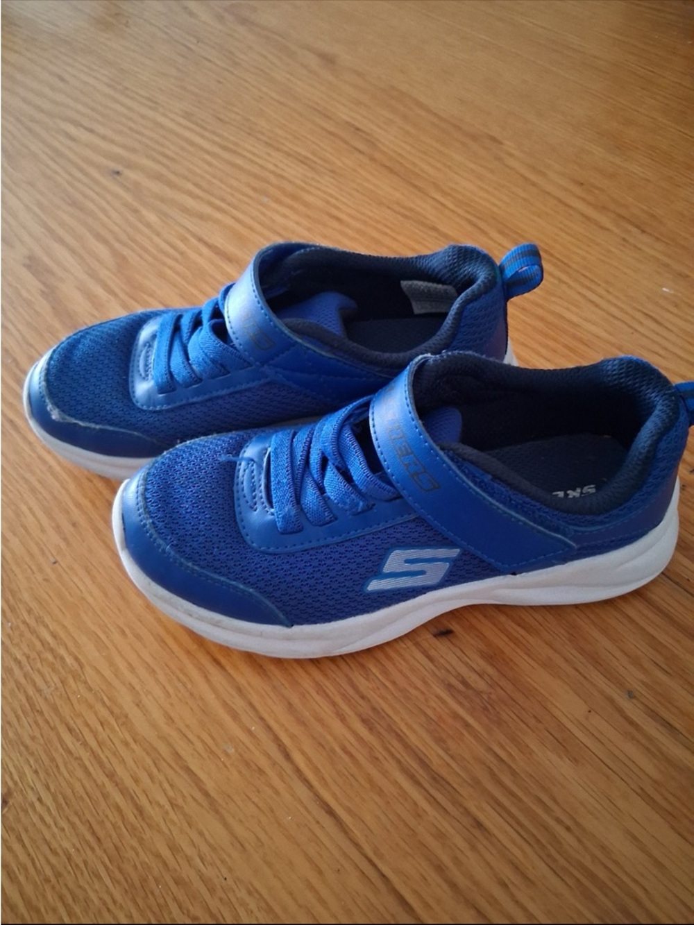 Skechers Kids' Blue Slip-On Athletic Shoes
